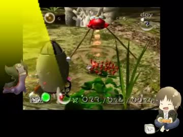 ヌけると噂のゲームを実況してみた_遭難2日目_【ピクミン】（編集版）