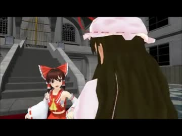 【東方】消える火時計！紫の正体【MMD】