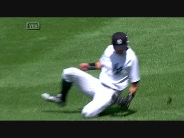 イチロー スライディングキャッチ 2013/7/7