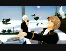 【MMD銀魂】沖田君と銀さんでlove letter【沖誕】
