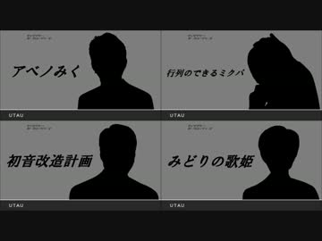 【UTAU】 偉い人たちの声を抽出してみた