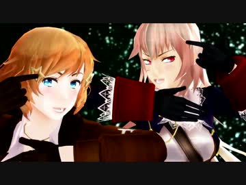 【APヘタリアMMD】 米娘と普娘でMasked bitcH