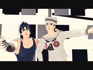 【MMDジョジョ】ジョナサンと定助でZIGG-ZAGG【主コメ必読】