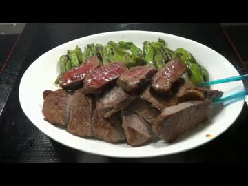 ☄真夜中のステーキ・ライス☄