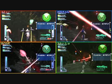 【4画面で見る】EDF3P いきなりINFオンライン St.48 金色の闇