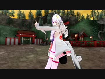 【MMD】大神憑きさんで紅一葉【Minecraft】