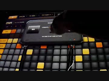【NNI】 Me playing iPad mini &amp; DM1 &amp; Bassline 【iPad mini】