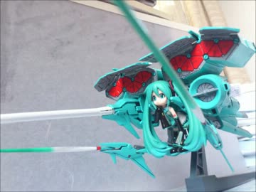 【ガンプラ】初音ミク　×　デンドロビウム