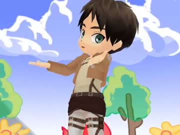 【MMD】ちびエレンで「ねこみみスイッチ」