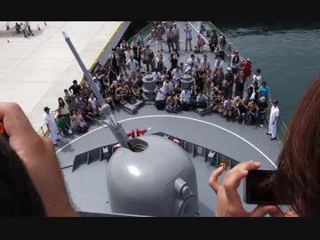 大洗でてんりゅうの速射砲を見てきた