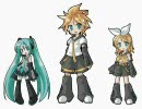 初音ミク、鏡音リン・レンによる混声３部合唱「マイバラード」