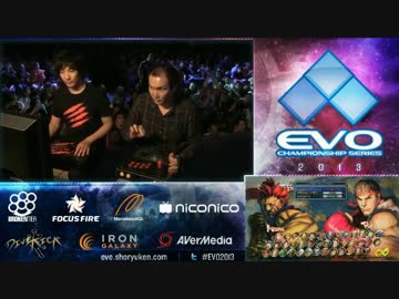 EVO2013 day3 スパ4AE2012 TOP8 Losers ウメハラ vs Infiltration