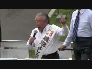 自民党 参院選 鴻池よしただ候補演説 in 兵庫県尼崎市