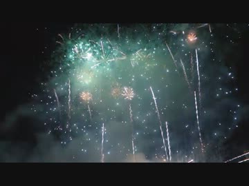 第3回真駒内花火大会（札幌市）　フィナーレ