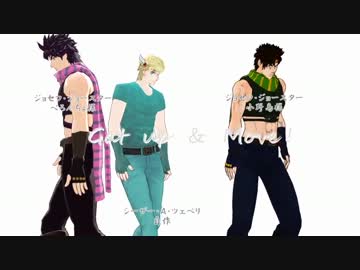 【ジョジョMMD】Get up＆Move/シーザーのテスト
