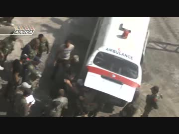 【シリア内戦】 戦場と化した道路