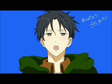 【進撃手描き】 兵長で水泳ダンス　【Free! トレス】