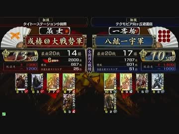 戦国大戦 頂上対決 2013/7/16 或椿＠大戦勢軍 VS 八紘一宇軍