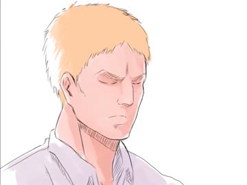 【手描き】特に理由のない暴力~an unexpected elbow~【進撃の巨人】