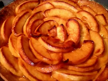 カラメルりんごタルト焼いてみたよ！