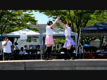 【秋田】カーフェスでSweetie×2踊ってみた【えみる＆千尋*】
