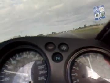 【バイク】CBR1100XX　最高速アタック　320ｋｍ/ｈOVER!!