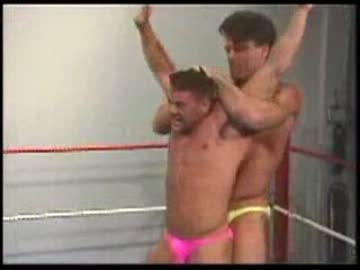 本格的ガチムチパンツレスリング 須藤さん VS 小兄貴【未公開編】