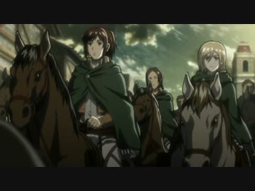 【進撃の巨人】クリスタ・レンズ登場シーンまとめ#15【女神】