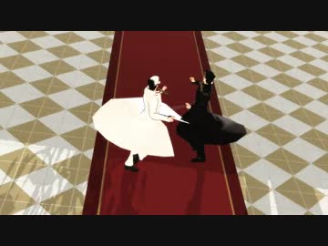 【MMD】白黒太郎の少女未遂【ジョジョ】