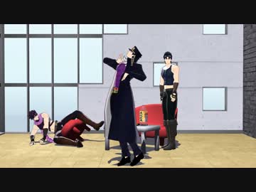 【ジョジョMMD】純JOJO☆ファイター【モーショントレース】