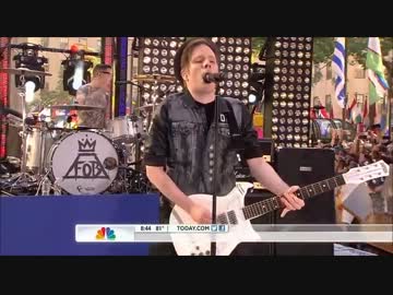 Fall Out Boy - Light Em' Up & Alone Together - Today Show 7.19