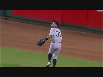 イチロー ジャンピングキャッチ 2013/7/23