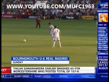 Ｃ・ロナウドのFKで客席の少年が骨折