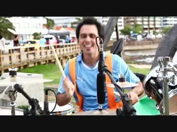Gangnam Style Drum Cover - Psy - Fede Rabaquino "Outdoor Series"