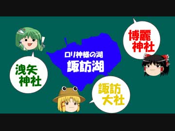 【自転車】聖地巡礼in諏訪湖 前編【ゆっくり】