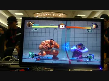 EVO2013　Top256ルーザーズ　板橋ザンギエフ(ザンギエフ) vs cerberusFX(ローズ)