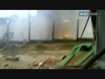 スペイン列車脱線事故直後のパニック映像