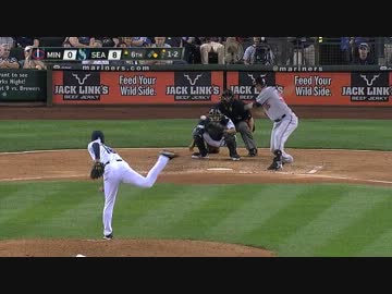 岩隈 ６回４安打９奪三振２四死球で無失点 10勝目 2013/7/26