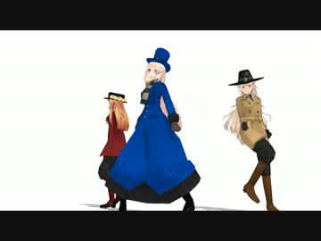 MMD】画質テストのHurlyBurly