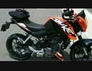 KTM　200DUKE　納車されました。