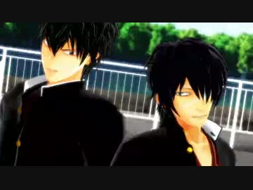 【MMD銀魂】３Z高杉＆土方でテトロドトキサイザ2号【高杉モデル一周年】