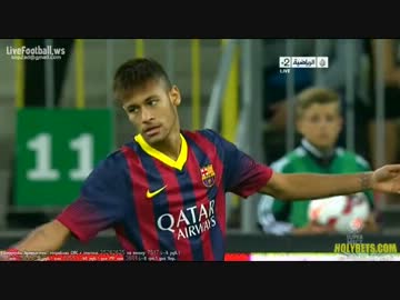 【プレシーズンマッチ】松井がバルサ戦でアシスト、ネイマールデビュー