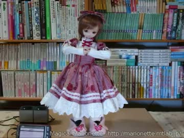 【動く人形を】 茉莉花に会話機能を追加してみた 【作ってみた】