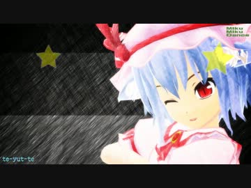 【MMD】手書き風おぜう様【動く】