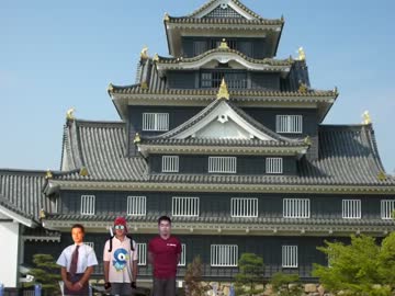 迫真空手部岡山に行く.Benesse