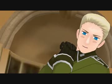 【APヘタリアMMD】隊長がなでなでしてほしいようです。