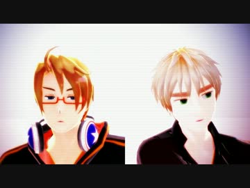 【APヘタリアMMD】 味音痴でGLIDE