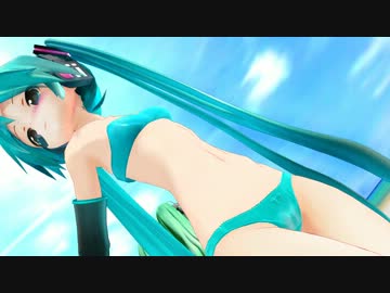 【MMD】Dear cocoa girls【水着あぴミク】