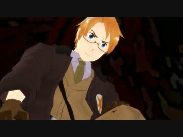 【APヘタリアMMD寸劇】RPGっぽい厨二なバトル演じてもらった【英米日仏】