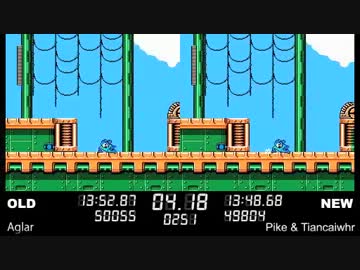 【比較版】TAS ロックマン3 in 30:21.08 1/2
